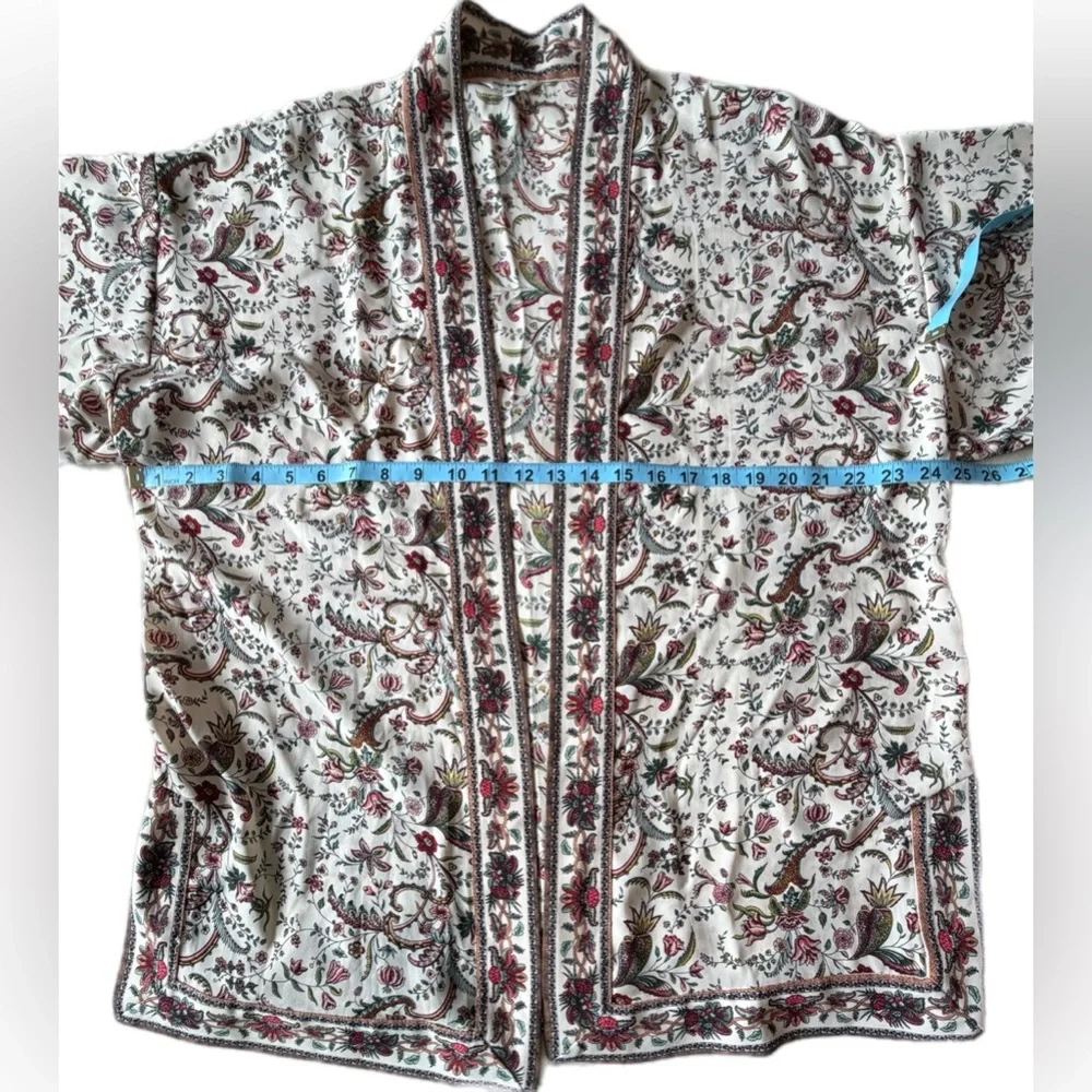 Max Studio Womens Multicolor
Floral Kimono Sz M - Picture 6 of 11